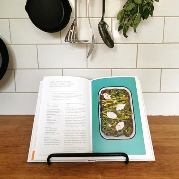 Cookbook stand holder