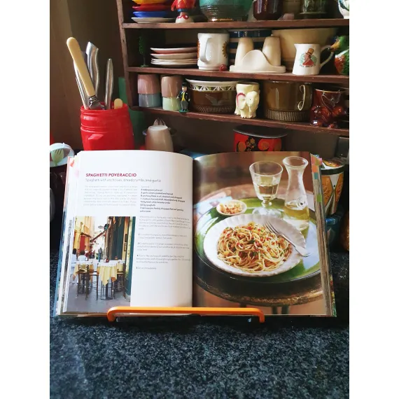 Cookbook stand holder