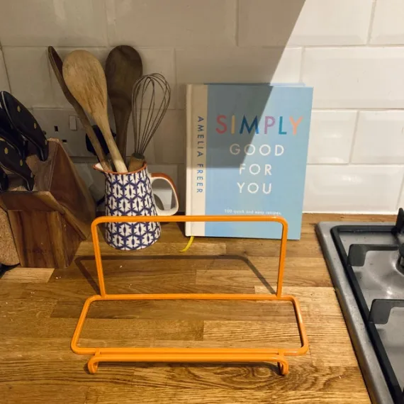 Cookbook stand holder