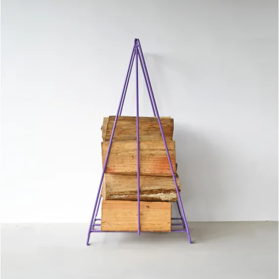 firewood basket log storage rack carrier wood holder